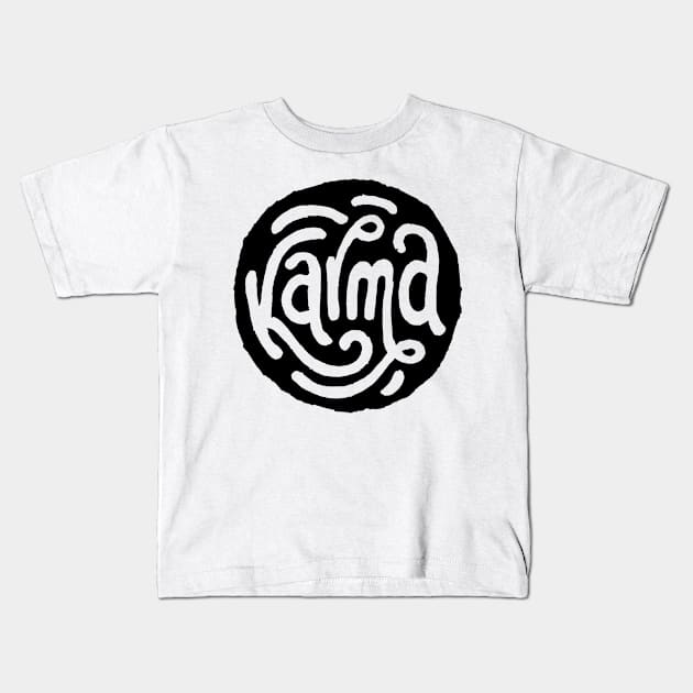 KARMA Kids T-Shirt by AbedAzarya